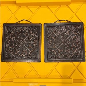 Decorative Metal Wall Plaques